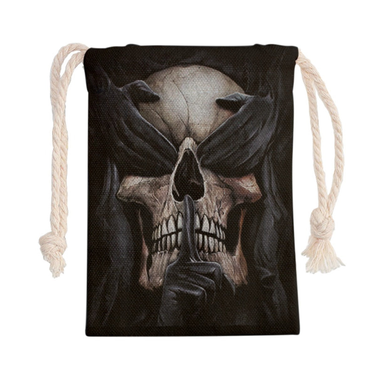 No see no hear no speak evils Print Drawstring Bag