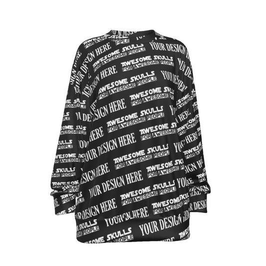 Custom print on demand pod Women's Hoodie Casual Sweatshirt