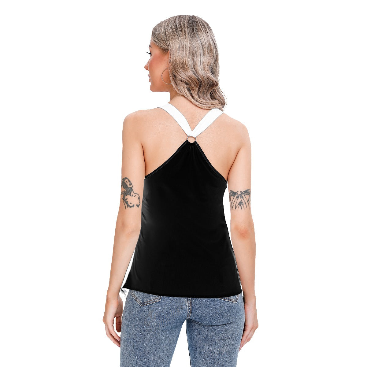 Sugar skull Women's Skinny Sport Tank Top