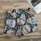 Sugar skull Day of the dead Women's Casual Shorts