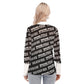 Custom print on demand pod Women's Shirts Mesh Blouse