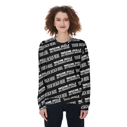 Custom print on demand pod Women's Hoodie Heavy Fleece Sweatshirt