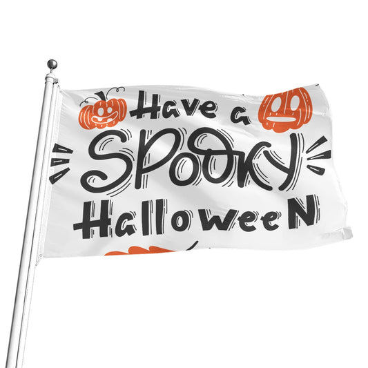 Have a Spoonky Halloween All-Over Print Flag