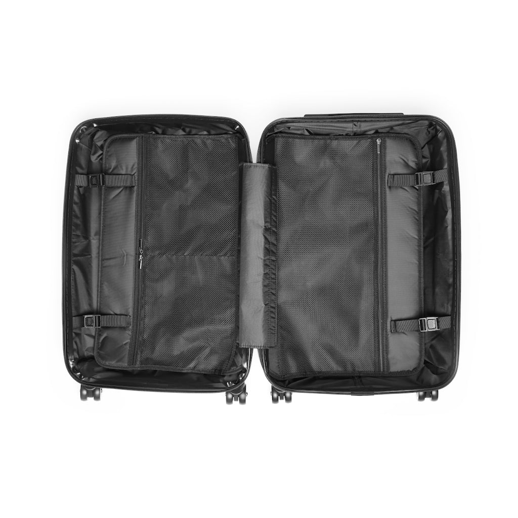 Gothic skull Halloween skeleton Suitcases luggage, skull luggages