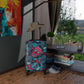 Dia de los muertos sugar skull Suitcases, sugar skull luggage, day of the dead skull skeleton suitcases luggae
