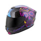 Scorpion unisex-adult full-face-helmet-style Sugarskull Helmet (Black/Pink,XX-Large),1 Pack