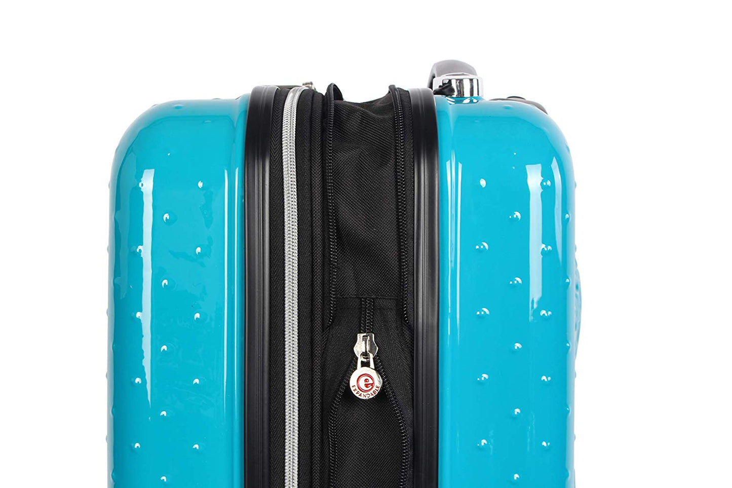 Betsey Johnson Luggage Hardside 3 Piece Set Suitcase With Spinner Wheels (20" 26" 30") (One Size, Sugar Skull)