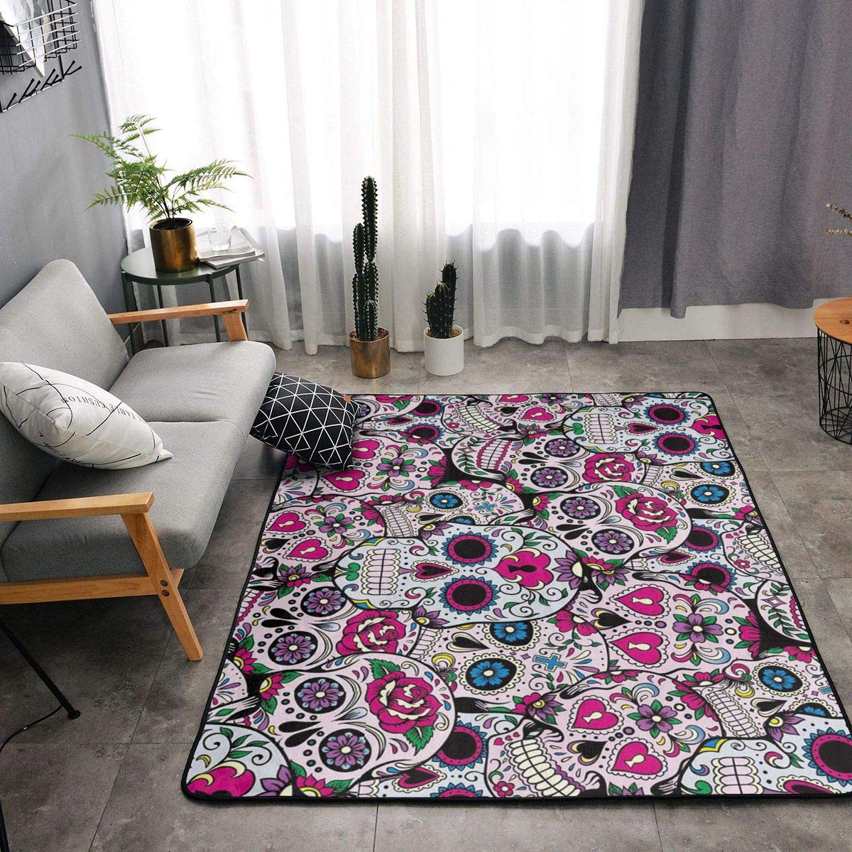 Sugar skull rugs - with 3 sizes
