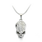 Gold color Crystal Skull Skeleton Necklaces & Pendants Wholesales Fashion Jewelry for women men MK131