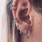 8pcs Punk Vintage Ear Clip Pendientes Brincos Bohemian Silver Color Circle Cuff Earrings Set For Women Cartilage Earring Jewelry