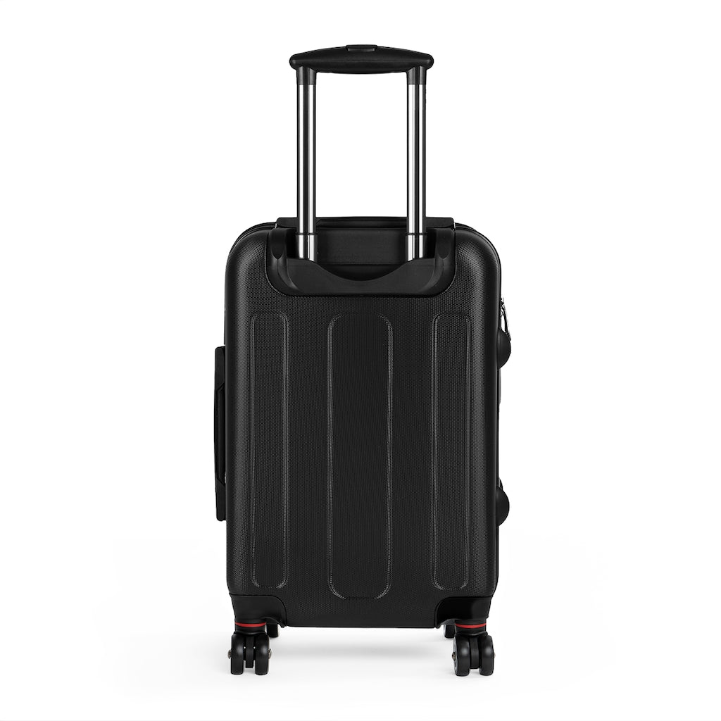 Gothic skull Halloween skeleton Suitcases luggage, skull luggages