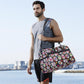 Travel Bags Skull Printing Canvas Gym Sport Outdoor