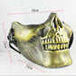 Skull Skeleton Mask Army Games Outdoor Metal Mesh Eye Shield Costume for Halloween Party