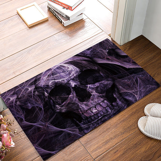 Skull Door Mats Kitchen Floor Bath Entrance Rug Mat