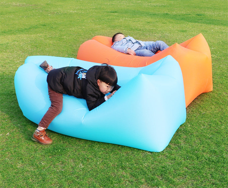 Air sofa Fast Inflatable Laybag Hangout Air Sofas Camping Sleeping Bag Beach Sofa Lounger Bed Square Lazy air bags Lay Bag sofa