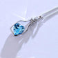 Amazing New Women Ladies New Love Drift Bottles Crystal Chain Pendants Necklace Girl Gift