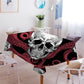 Octopus and Skull Tablecloth Tentacles Gothic Hand Waterproof Table Cloth