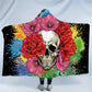 Skull Collection Hooded Blanket