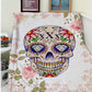 Blanket Comfort Warmth Soft Plush Easy Care Machine Wash  Floral Sugar Skull Art Sofa Bed Throw Kid Adult Warm Blanket