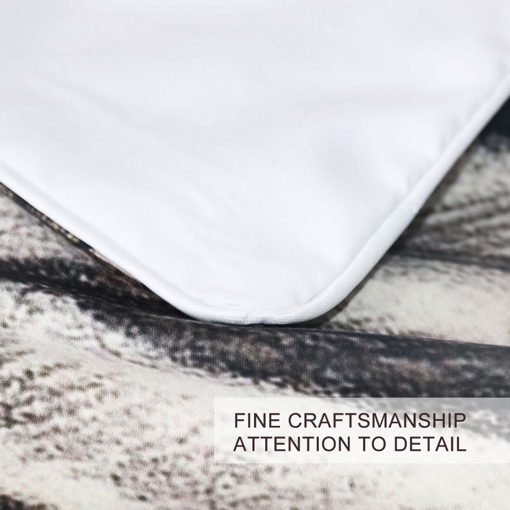 BlessLiving Gothic Skull Bedding Set Retro Butterfly Rose Comforter Cover Black White Skeleton Bedspread Vintage Duvet Cover