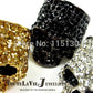 Brand Skull Rings For Men Rock Punk Unisex Crystal Black/Gold Color Biker Ring Male Fashion Skull Jewelry Wholesale