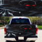 Car Sticker Horror Skull Tailgate Pattern Decal Halloween