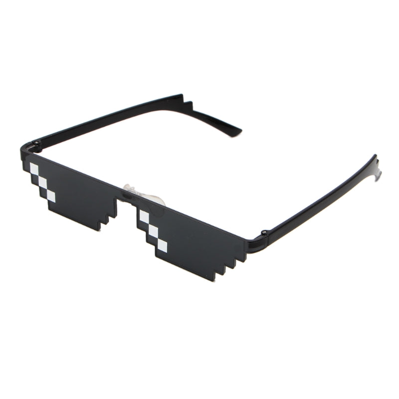Cool 3 Bit MLG Pixelated Sunglasses Deal With It Glasses Mosaic Pixel Sunglasses