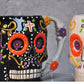 Sugar Skull Cup European Punk Skull Head mug 500ml