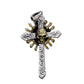 Cross Skull Pendant 100% 925 sterling silver Vintage necklace pendant men women Punk skull Cross Pendant Gift jewelry GP47