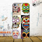 Diwqxr Colorful Mexican Sugar Skull Soft Coque Case For Apple iPhone 4 4S 5 5C SE 6 6S 7 8 Plus X For LG G4 G5 G6 K4 K7 K8 K10