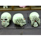 3Pcs Three No Skull Statue Sculpture Vintage Home Decoration