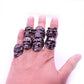 12pcs Skull Skeleton Gothic Biker Rings Men's Rock Punk Ring Party Favor Jewelry lots
