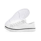 Skull Printing Men's Vulcanize Shoes Teenagers Punk Style Sneakers for Student Cool Canvas Shoes Lace-up Walking Shoe