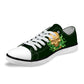 Skull Printing Men's Vulcanize Shoes Teenagers Punk Style Sneakers for Student Cool Canvas Shoes Lace-up Walking Shoe