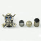 Electronic Cigarette Caribbean Skull Mechanical Mod Battery fit for 510 Thread Atomizer Treasure Souvenir vs box mod