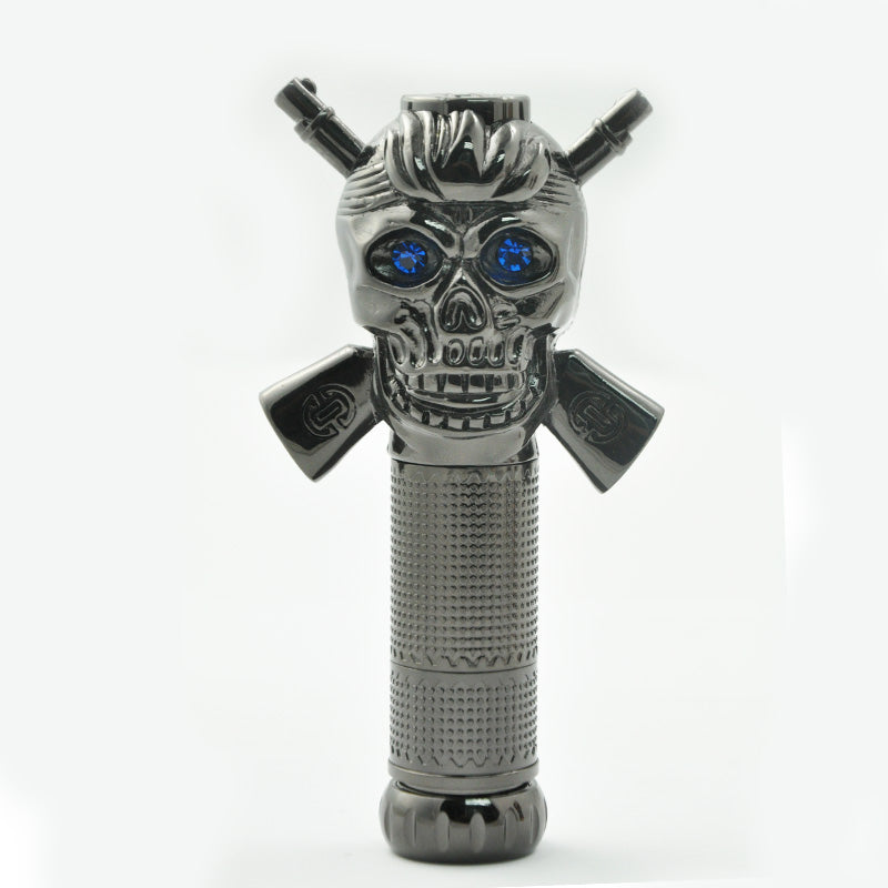 Electronic Cigarette Caribbean Skull Mechanical Mod Battery fit for 510 Thread Atomizer Treasure Souvenir vs box mod