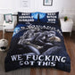 Black skull bedding set queen size 3d Couple kissing skull printed duvet Cover With Pillowcases