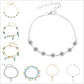 Fashion Crystal Anklets For Women Gold Silver Color Boho Anklet Strap Bracelet on the Leg Foot Bracelets Bohemian Jewelry Gift