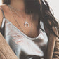 Fashion Metal Beads Chain Choker Necklace for Women Multilayer Moon Pendant Necklace Boho Beach Collar Jewelry Christmas Gift