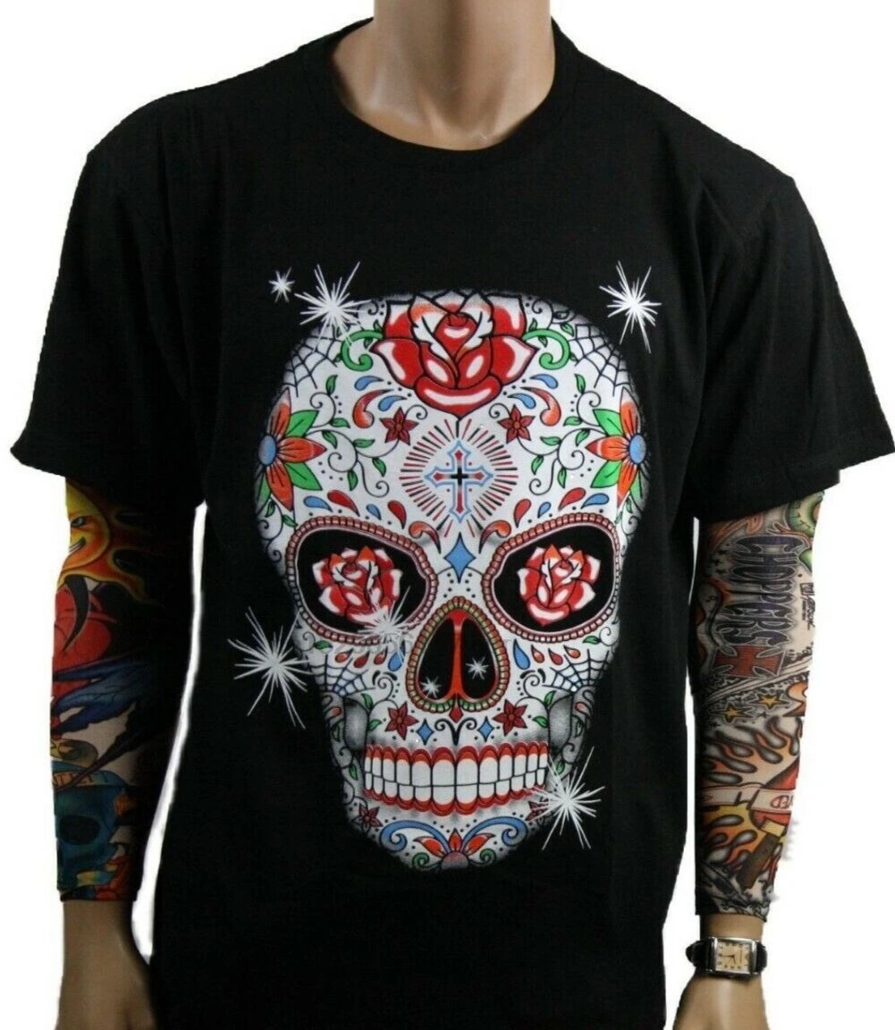 Sugar skull DAY OF THE DEAD t-shirt