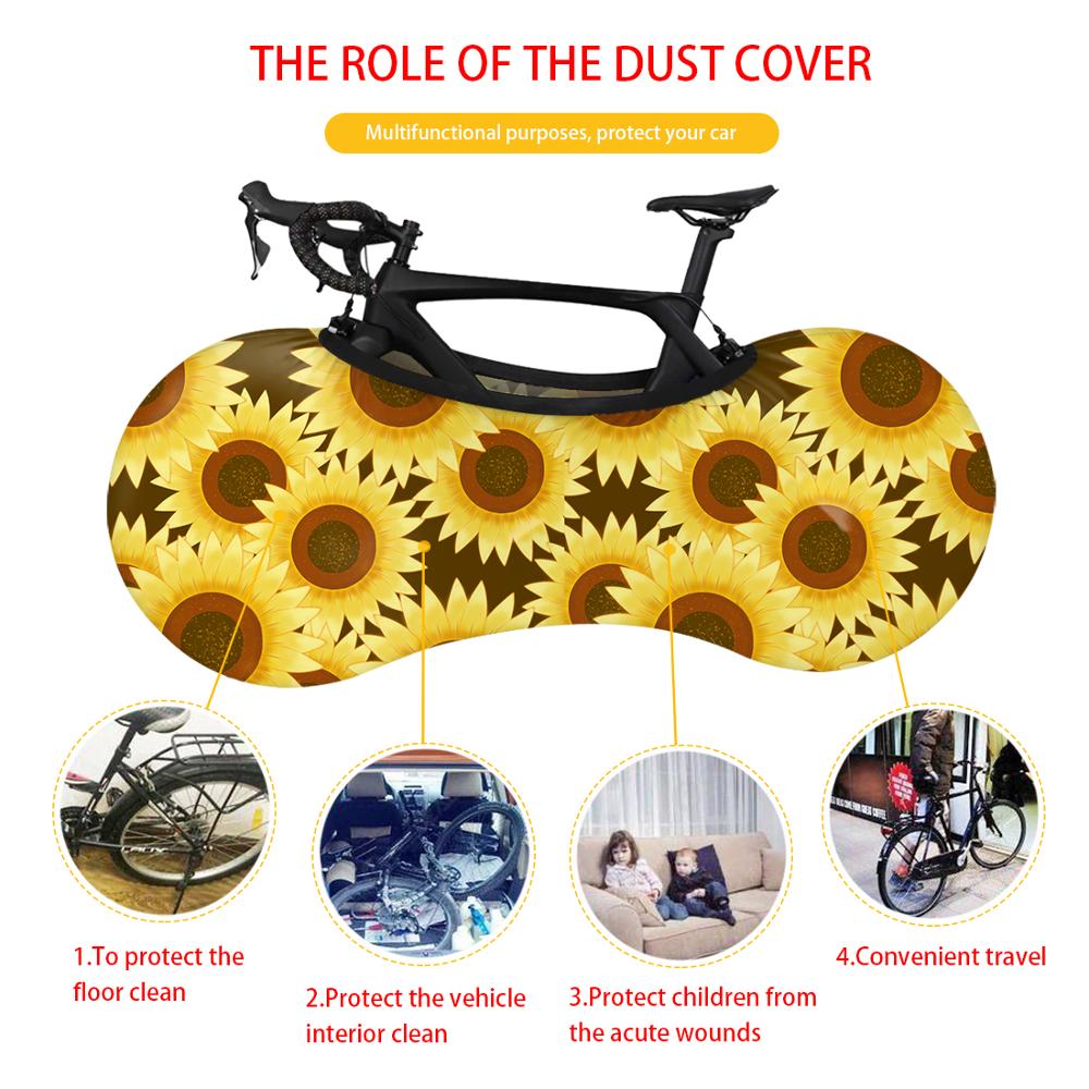 Fashion Sugar Skull Painting Bike Cover for Men Waterproof Outdoor Bike-Accessories