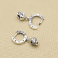 925 sterling silver jewelry punk wind earrings skull ring earrings