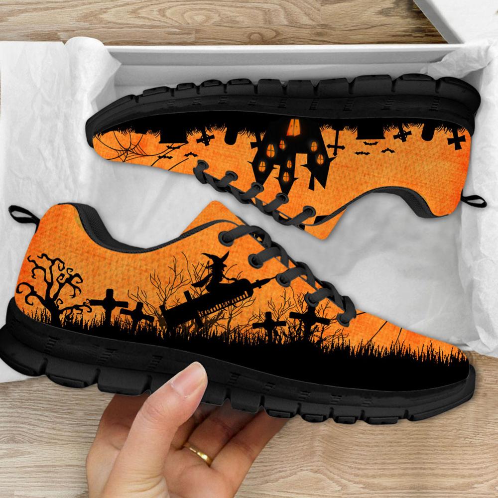 hot 2020 Halloween Women Flats Shoes Casual Sneakers