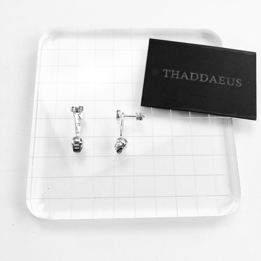 Stud Earrings Ear Jackets Skull ,Thomas Style Glam Fashion Good