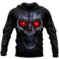 Reaper Skull Tattoo 3D Printed Fashion Mens hoodies and Sweatshirt Autumn Unisex zipper Hoodie