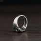 2020 new fashion jewelry S925 silver retro Thai silver index finger ring