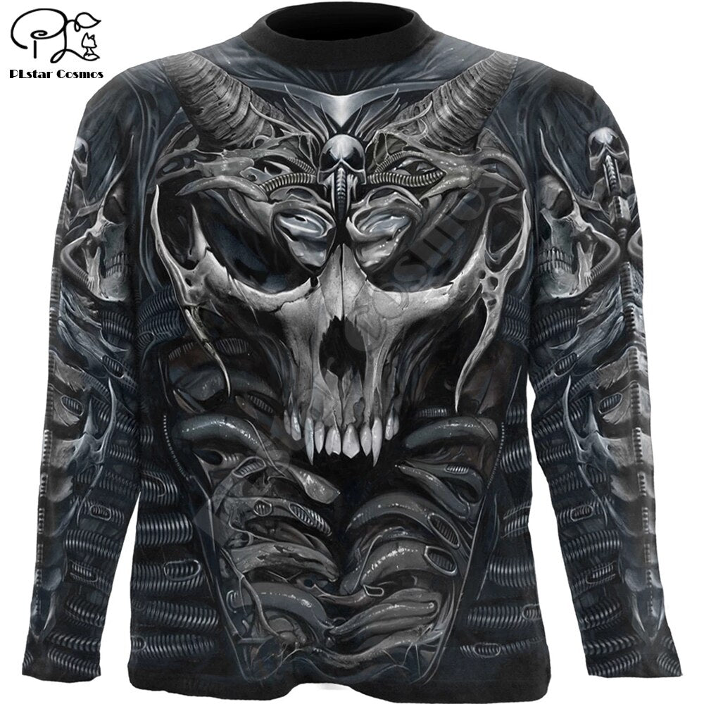 Men women freak trippy skull 3d print hoodie long sleeve Sweatshirts pullover new fashion pullovers tracksuit streetwear