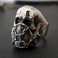 Stainless Steel Skull Ring Gothic Biker illuminati Rings Punk Jewelry
