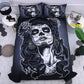 Sugar Skull 3D Printing Bedding Set Duvet Covers Set Pillowcases