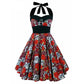 Summer Vintage Retro 50s 60s Skull
